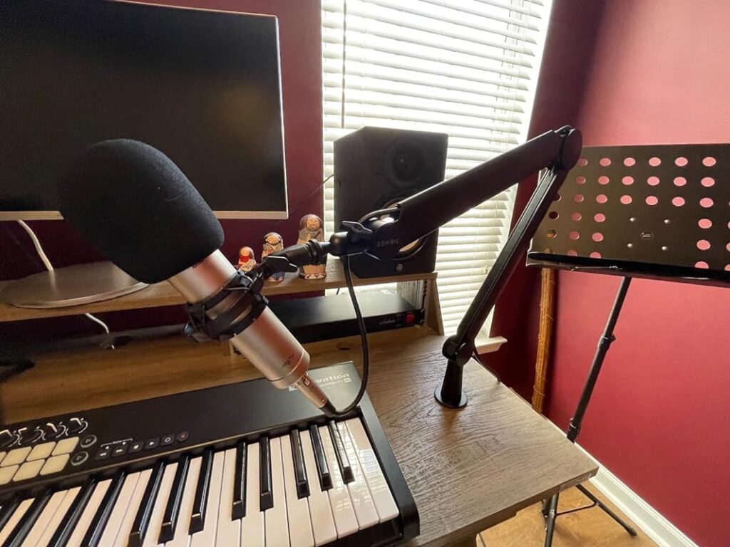microphone arm desk